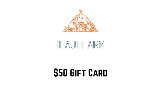 Carte-cadeau de la ferme Ifaji